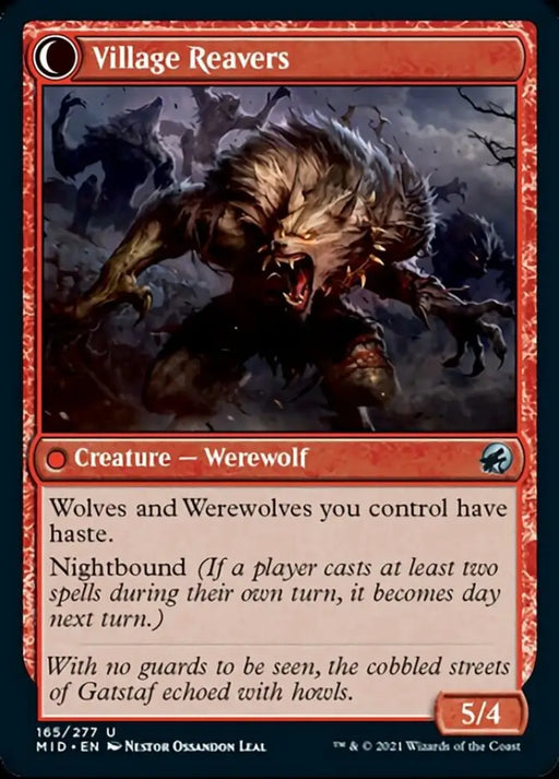 Village Watch // Village Reavers [Innistrad: Midnight Hunt] - MTG Single