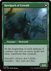 Villagers of Estwald // Howlpack of Estwald [Innistrad Remastered] - MTG Single