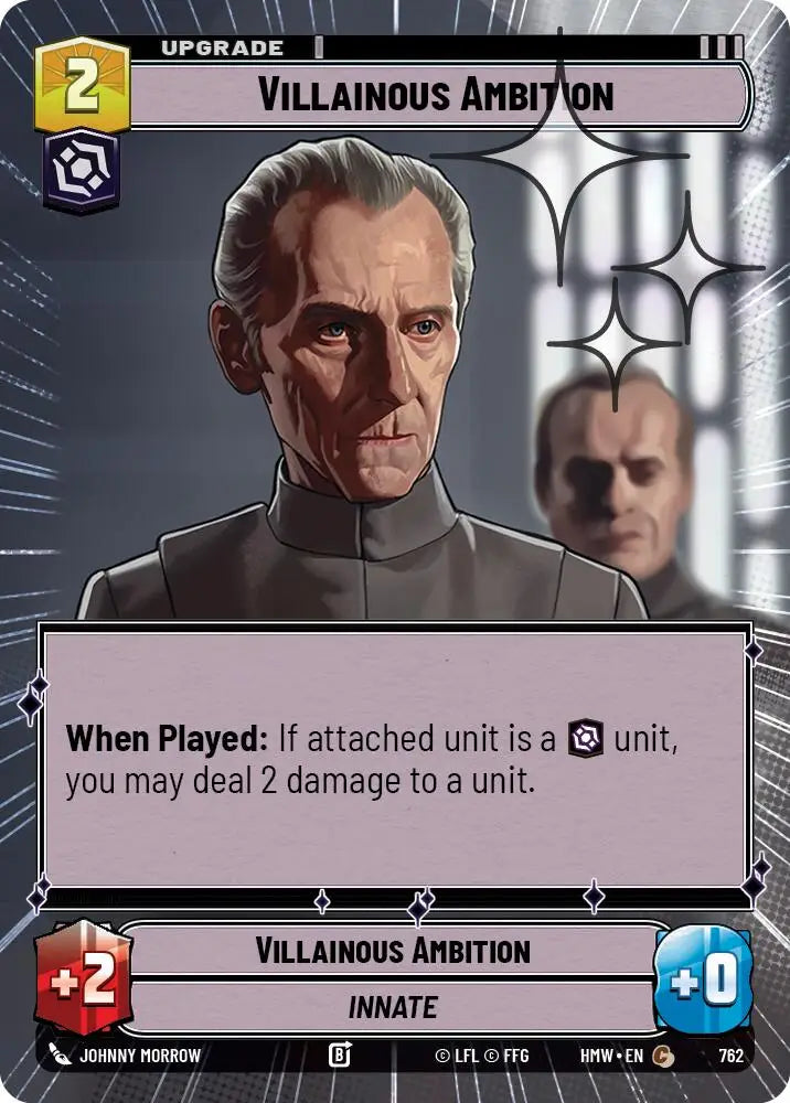Villainous Ambition (Hyperspace Foil) (762) [Homeworlds]