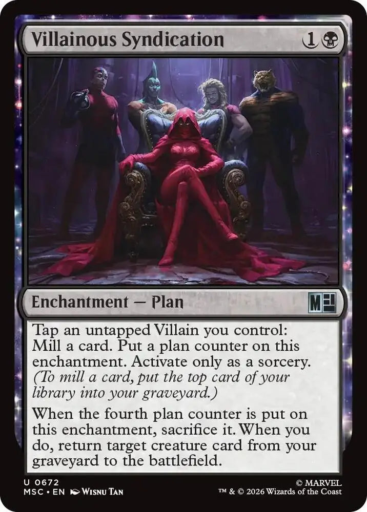 Villainous Syndication (672) [Marvel Super Heroes Commander]
