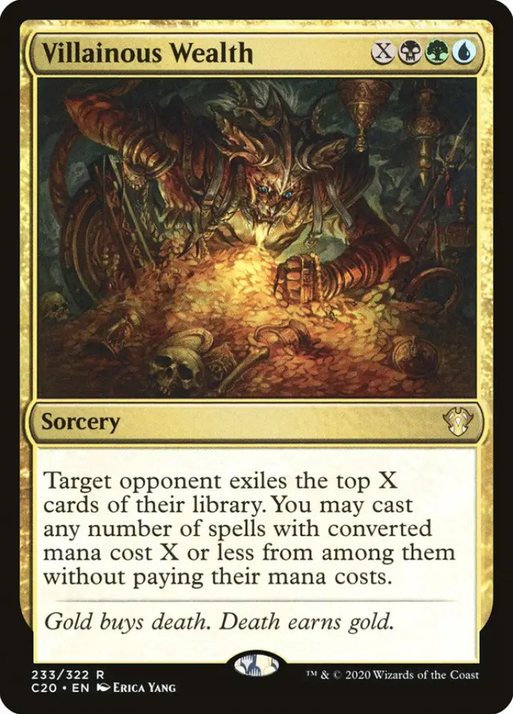 Villainous Wealth [Commander 2020] - MTG Single