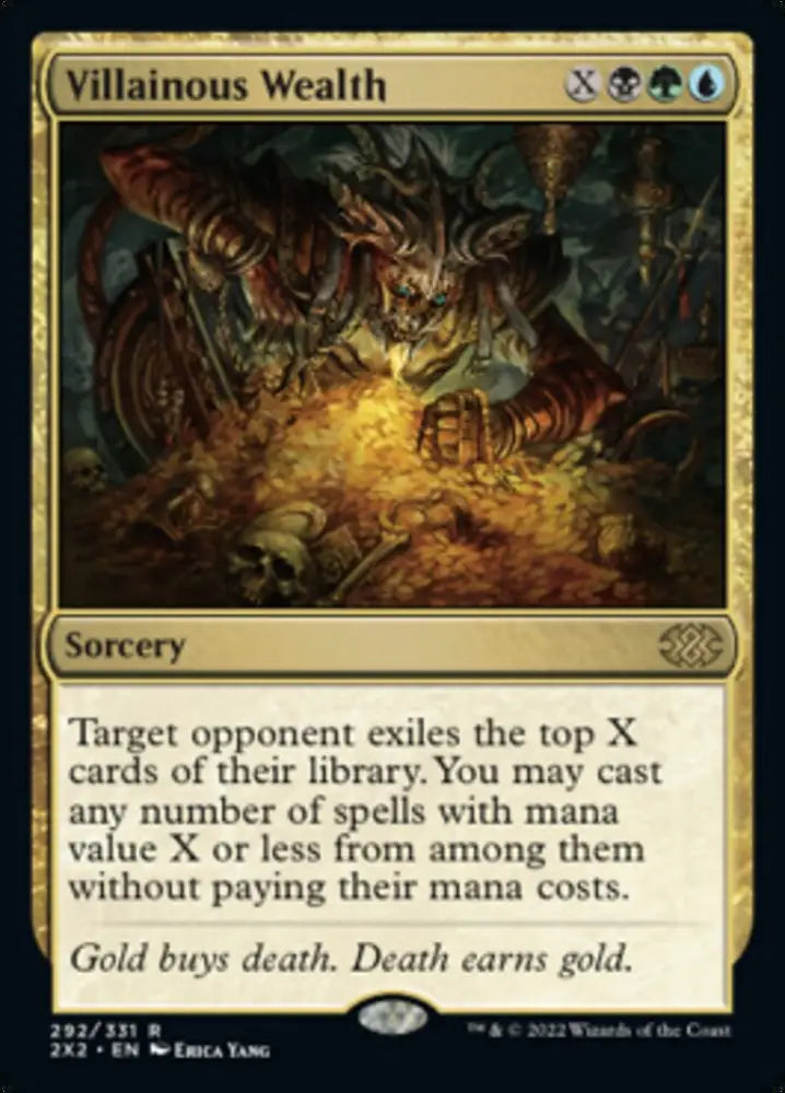 Villainous Wealth [Double Masters 2022] - MTG Single