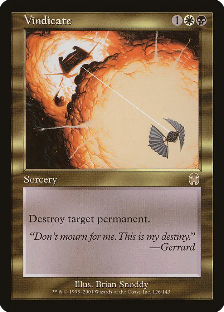 Vindicate [Apocalypse] - MTG Single