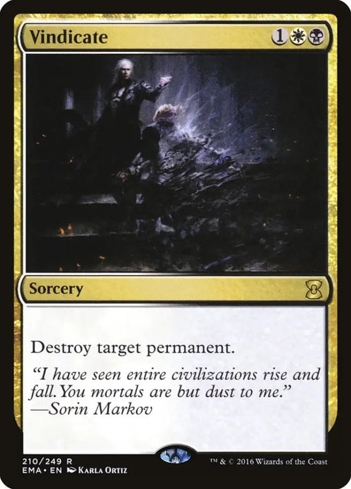 Vindicate [Eternal Masters] - MTG Single