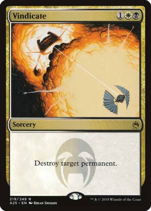 Vindicate [Masters 25] - MTG Single