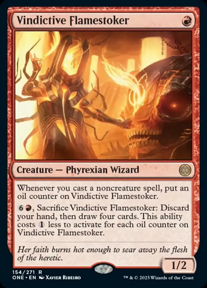 Vindictive Flamestoker [Phyrexia: All Will Be One] - MTG Single