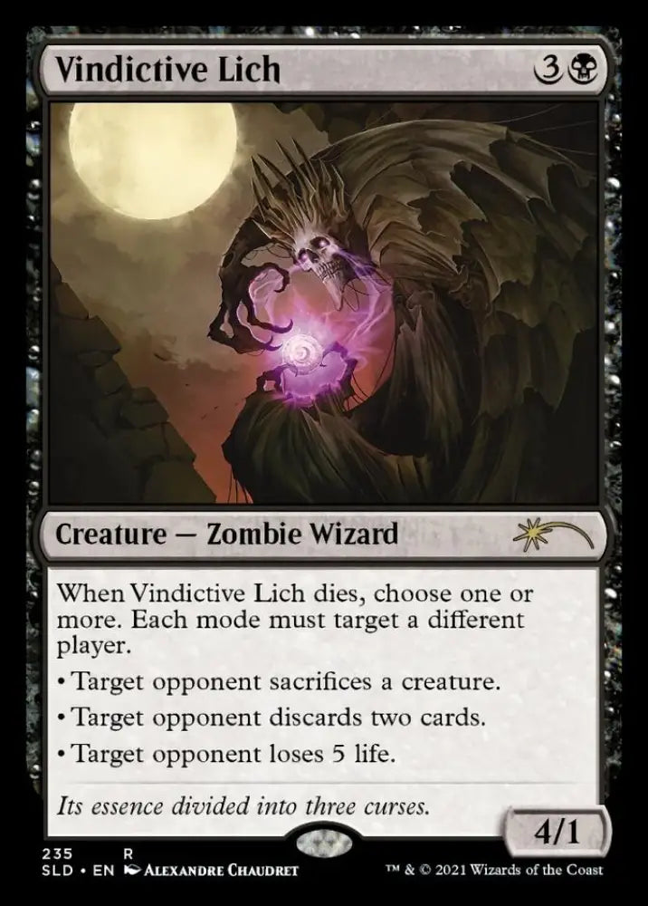 Vindictive Lich [Secret Lair Drop Series] - MTG Single