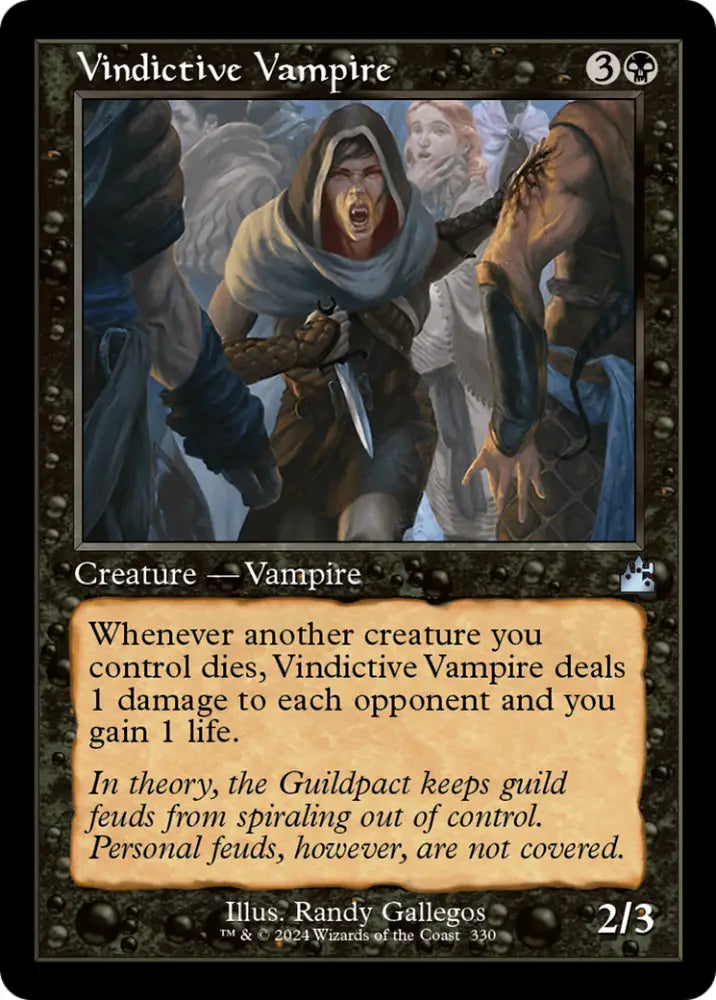 Vindictive Vampire (Retro Frame) [Ravnica Remastered] - MTG Single