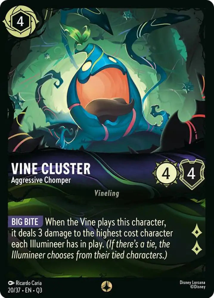 Vine Cluster - Aggressive Chomper (20/37) [Illumineer's Quest: The Great Hunny Rescue]