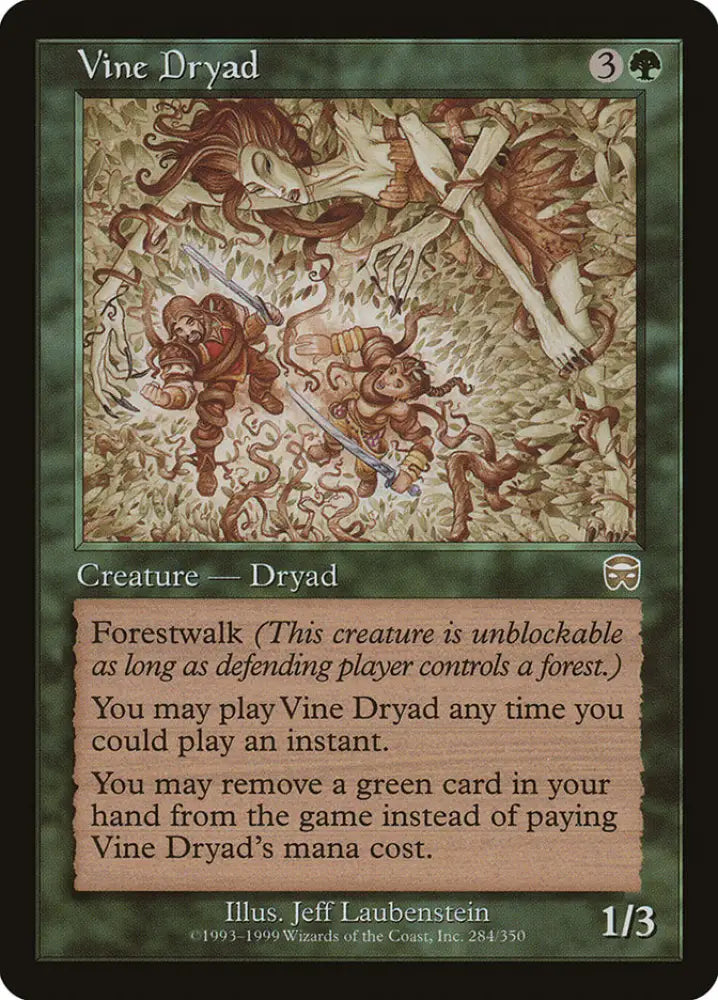 Vine Dryad [Mercadian Masques] - MTG Single