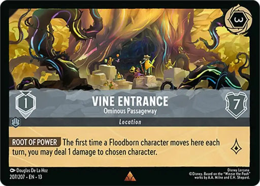Vine Entrance - Ominous Passageway (207/204) [Attack of the Vine!]