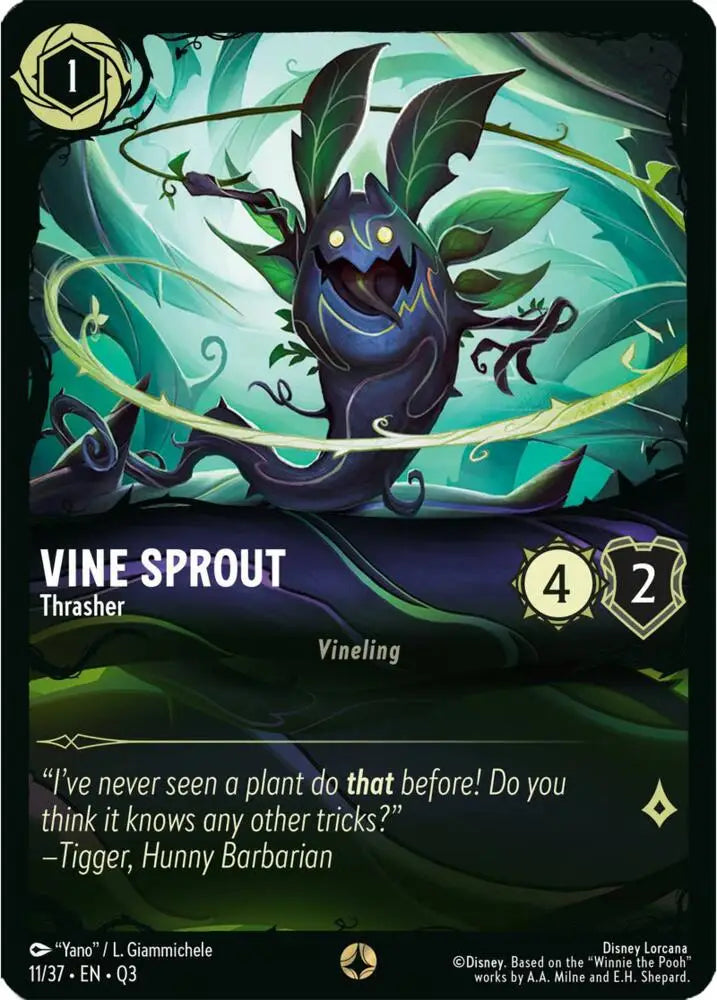 Vine Sprout - Thrasher (11/37) [Illumineer's Quest: The Great Hunny Rescue]