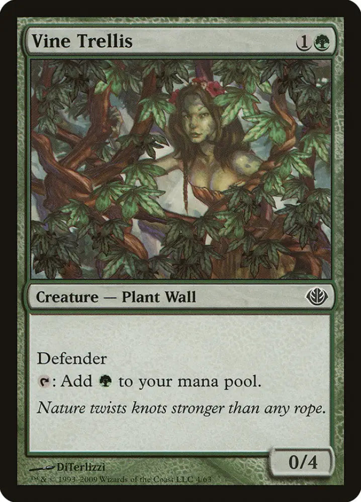 Vine Trellis [Duel Decks: Garruk vs. Liliana] - MTG Single