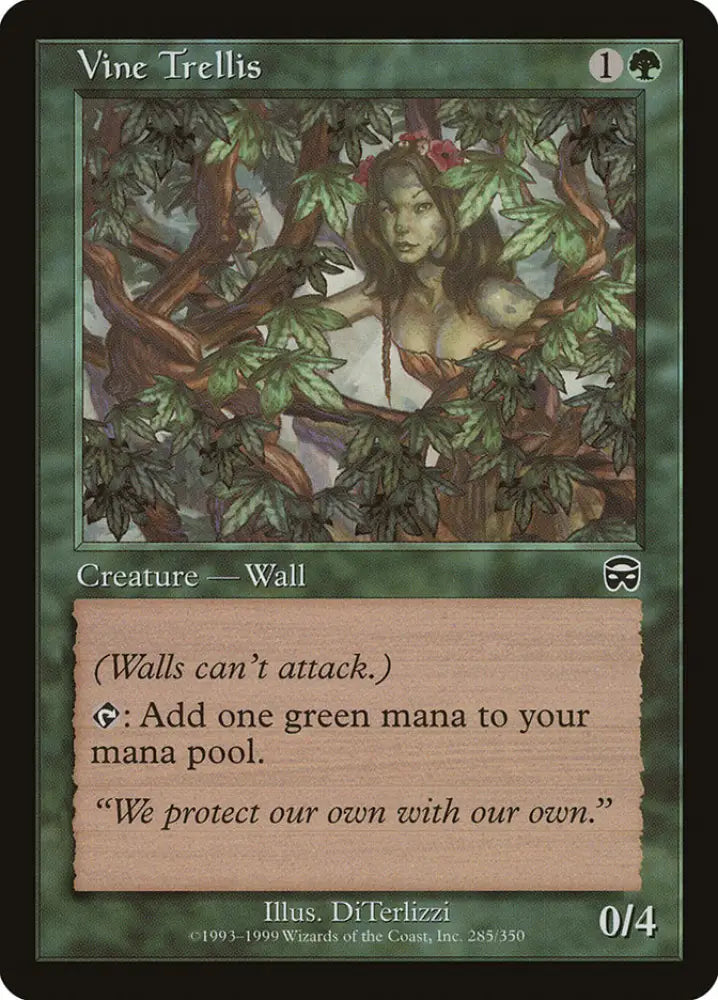 Vine Trellis [Mercadian Masques] - MTG Single