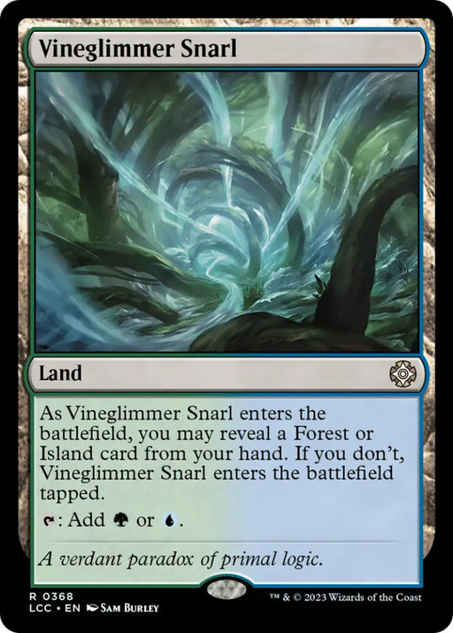 Vineglimmer Snarl [The Lost Caverns of Ixalan Commander] - MTG Single