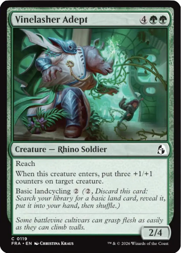 Vinelasher Adept (119) [Reality Fracture]