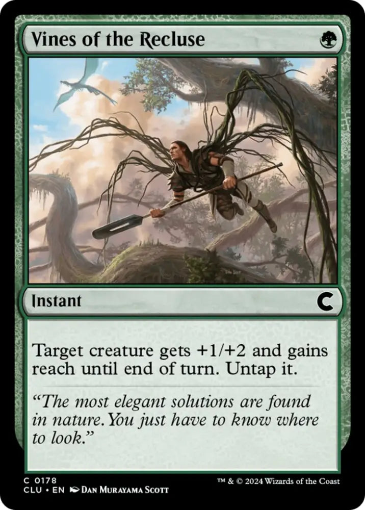 Vines of the Recluse [Ravnica: Clue Edition] - MTG Single
