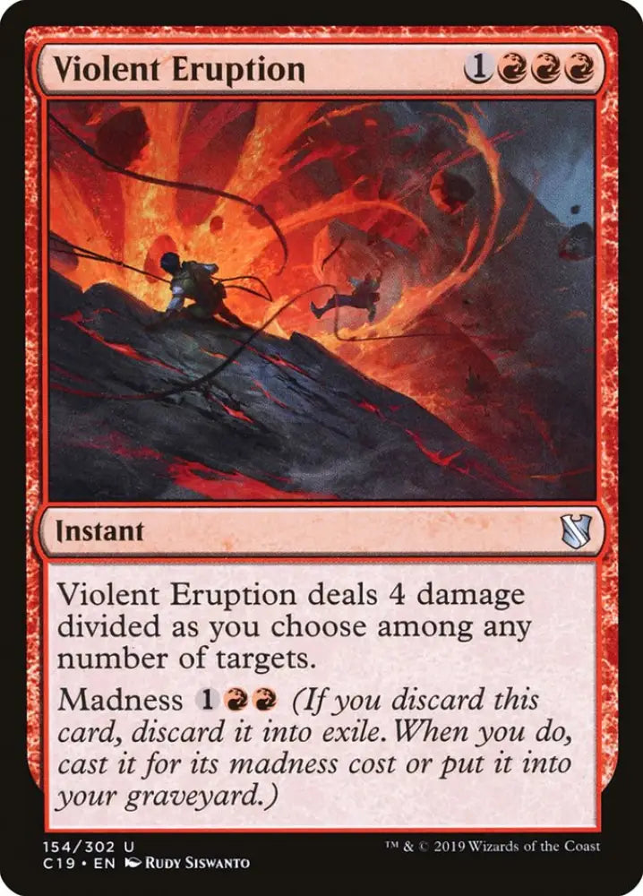 Violent Eruption [Commander 2019] - MTG Single