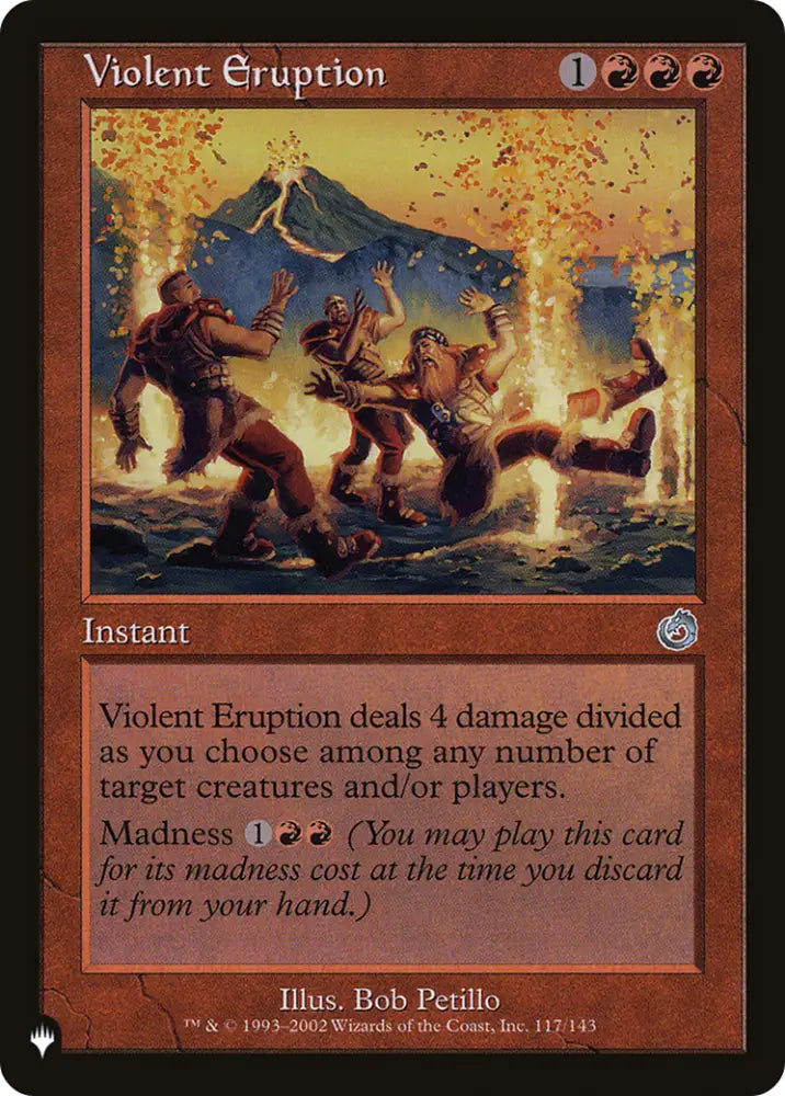 Violent Eruption [The List] - MTG Single