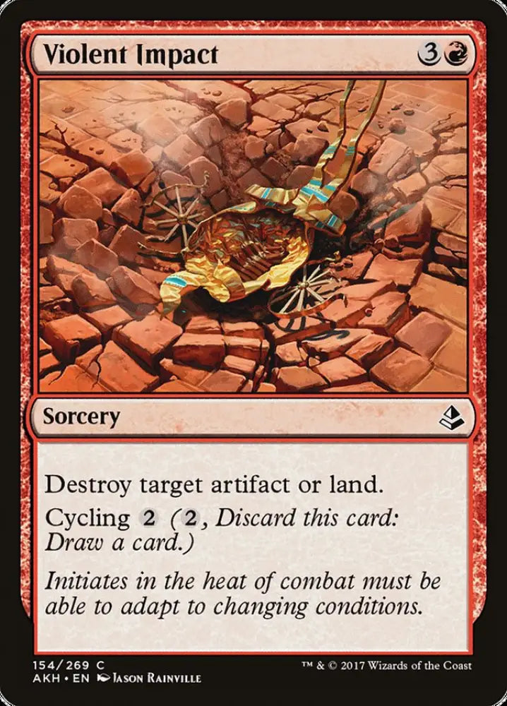 Violent Impact [Amonkhet] - MTG Single