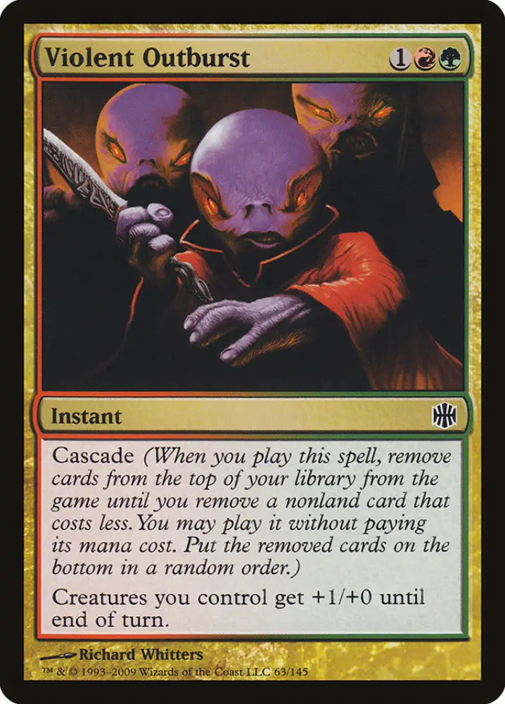 Violent Outburst [Alara Reborn] - MTG Single