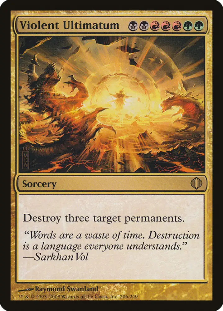 Violent Ultimatum [Shards of Alara] - MTG Single