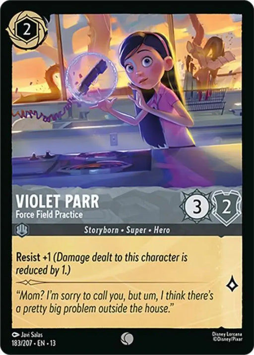 Violet Parr - Force Field Practice (183/204) [Attack of the Vine!]