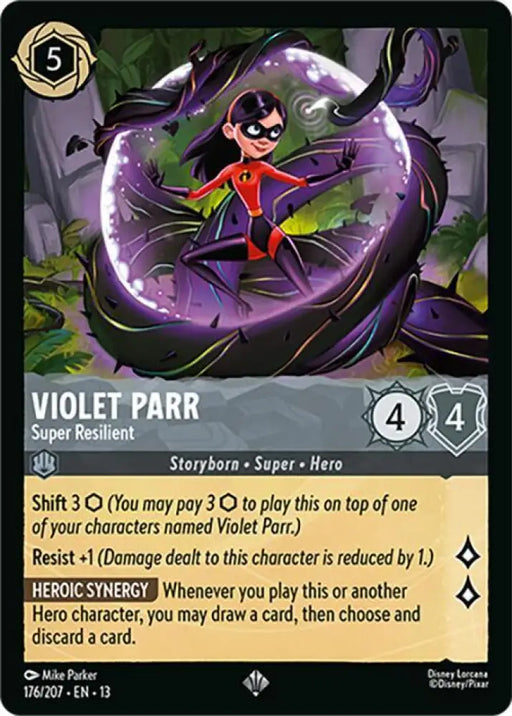 Violet Parr - Super Resilient (176/204) [Attack of the Vine!]