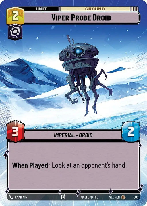 Viper Probe Droid (Hyperspace) (503) [Secrets of Power]