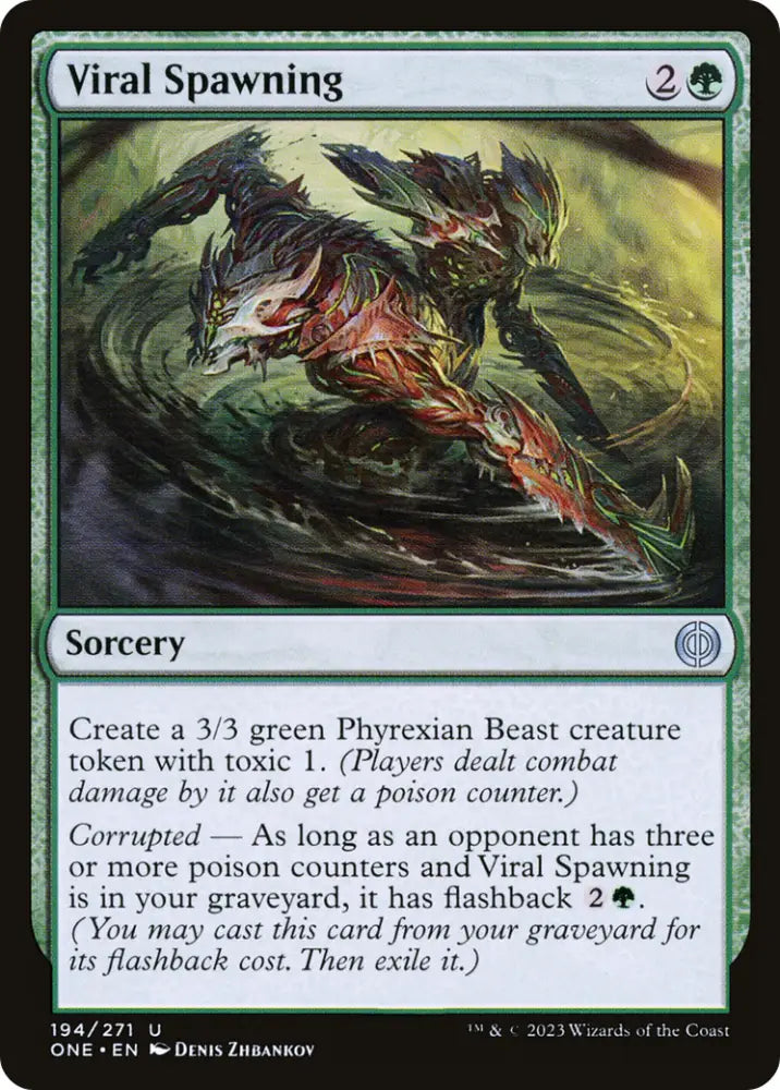 Viral Spawning [Phyrexia: All Will Be One] - MTG Single