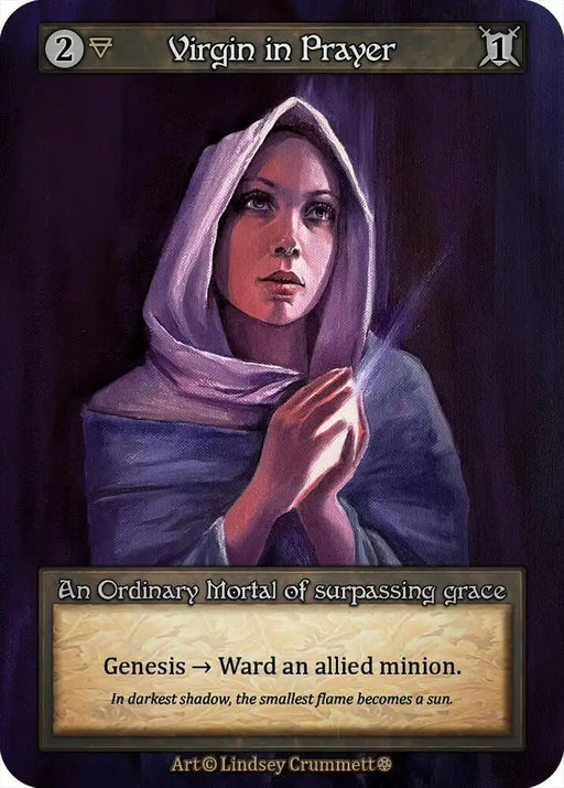 Virgin in Prayer [Gothic]