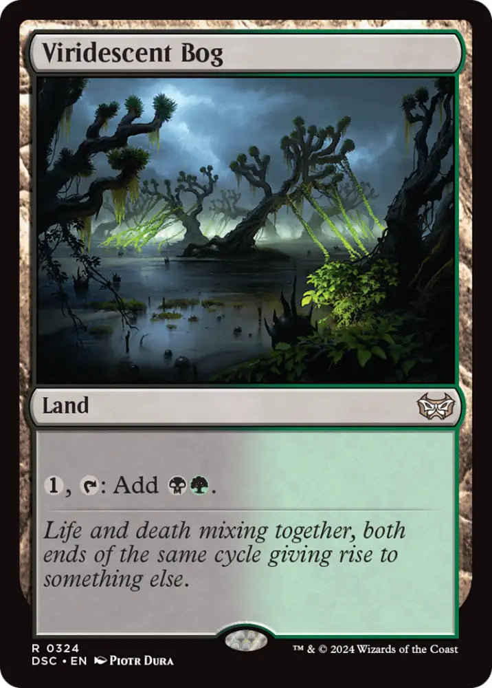 Viridescent Bog [Duskmourn: House of Horror Commander] - MTG Single