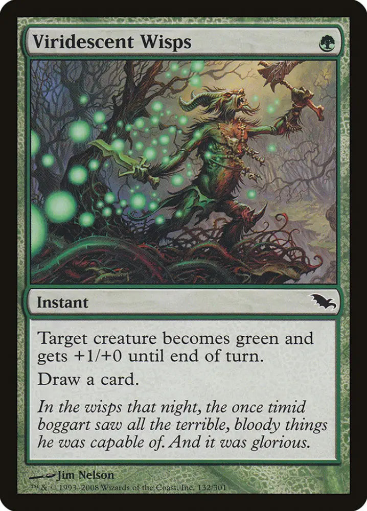 Viridescent Wisps [Shadowmoor] - MTG Single