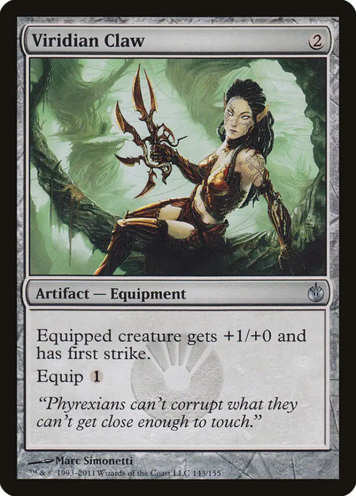Viridian Claw [Mirrodin Besieged] - MTG Single