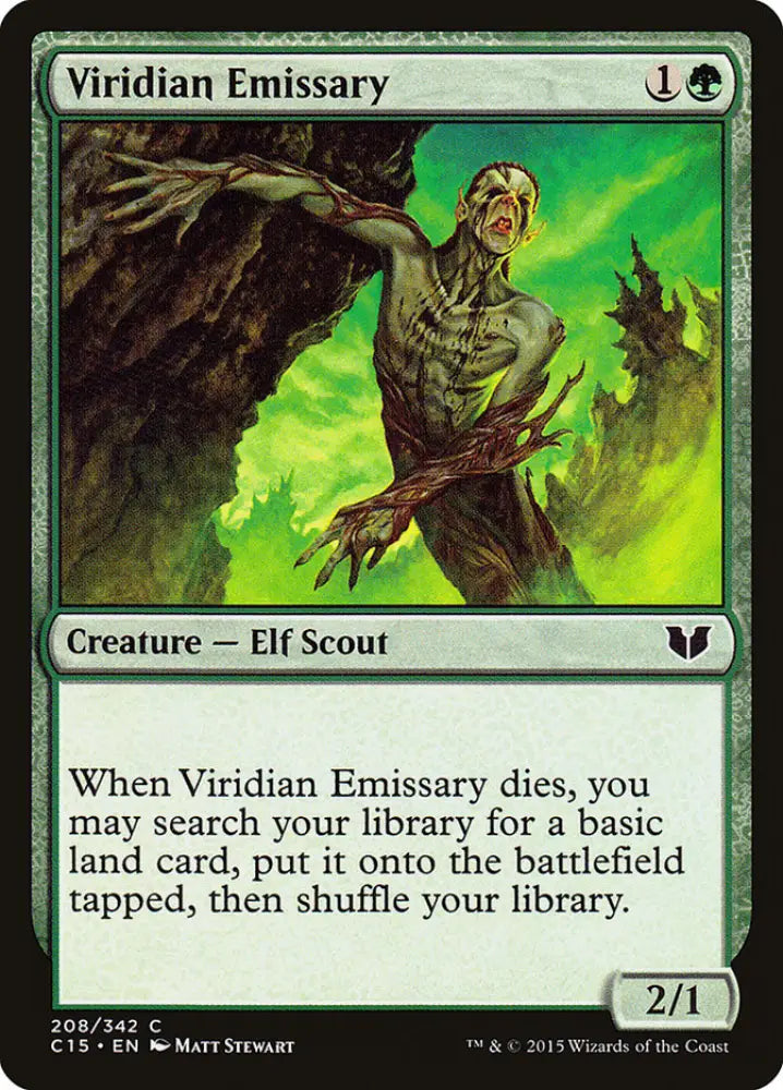 Viridian Emissary [Commander 2015] - MTG Single