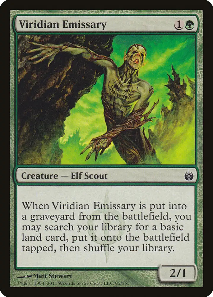 Viridian Emissary [Mirrodin Besieged] - MTG Single