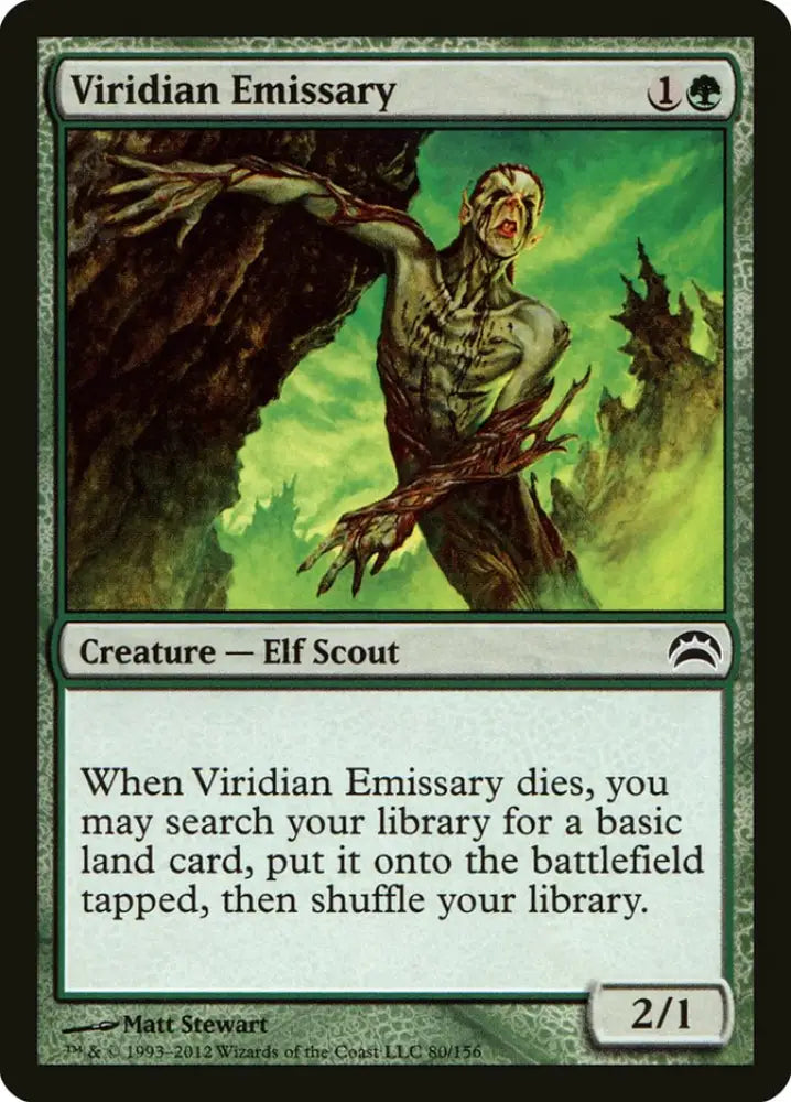 Viridian Emissary [Planechase 2012] - MTG Single