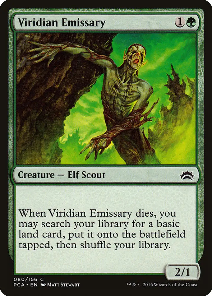 Viridian Emissary [Planechase Anthology] - MTG Single