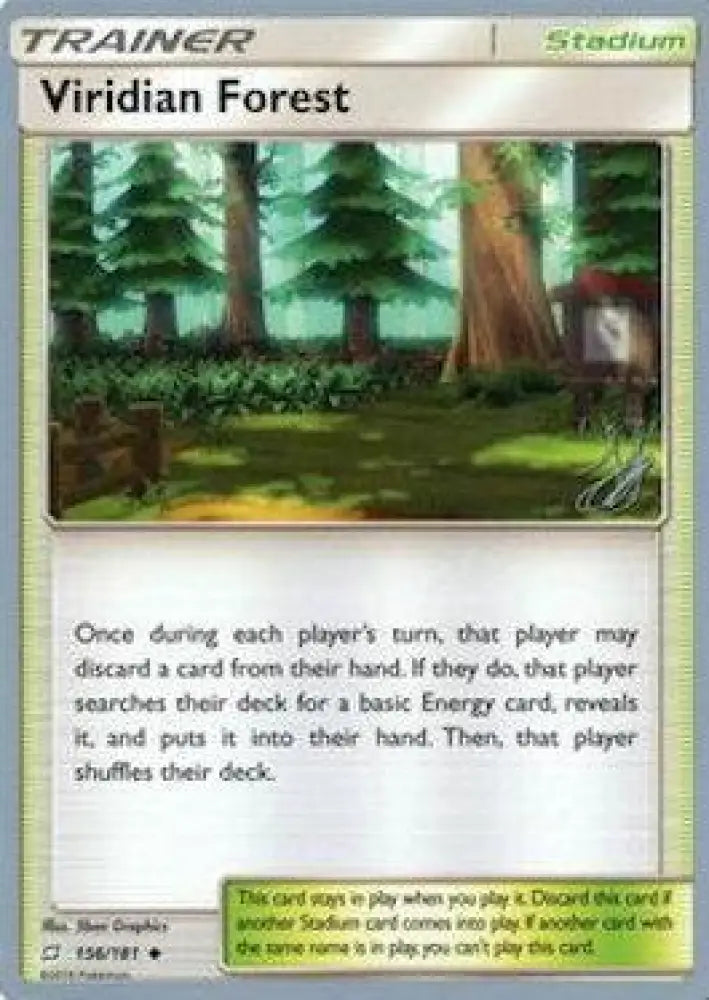 Viridian Forest (156/181) (Perfection - Henry Brand) [World Championships 2019] - Pokemon Single