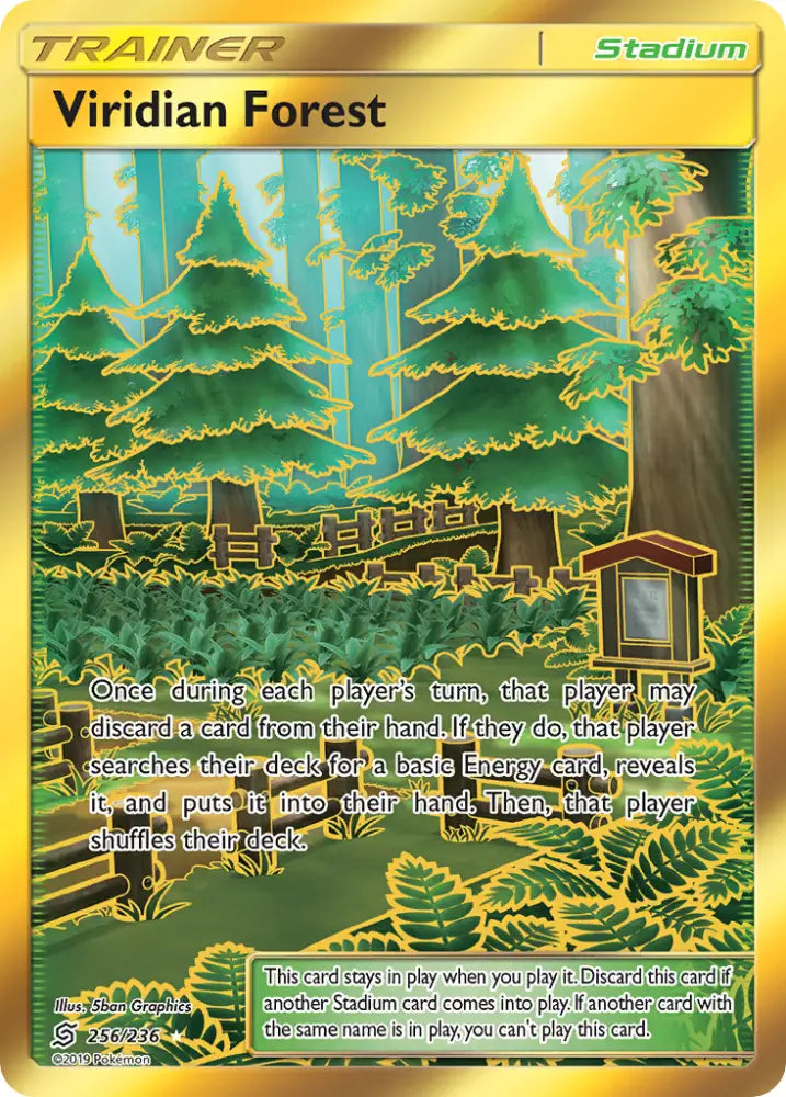 Viridian Forest (256/236) [Sun & Moon: Unified Minds] - Pokemon Single