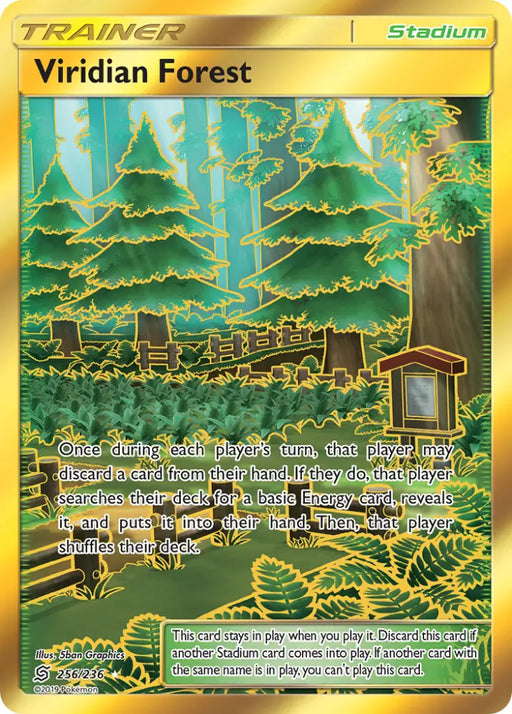 Viridian Forest (256/236) [Sun & Moon: Unified Minds] - Pokemon Single