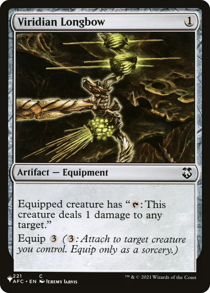 Viridian Longbow [The List] - MTG Single