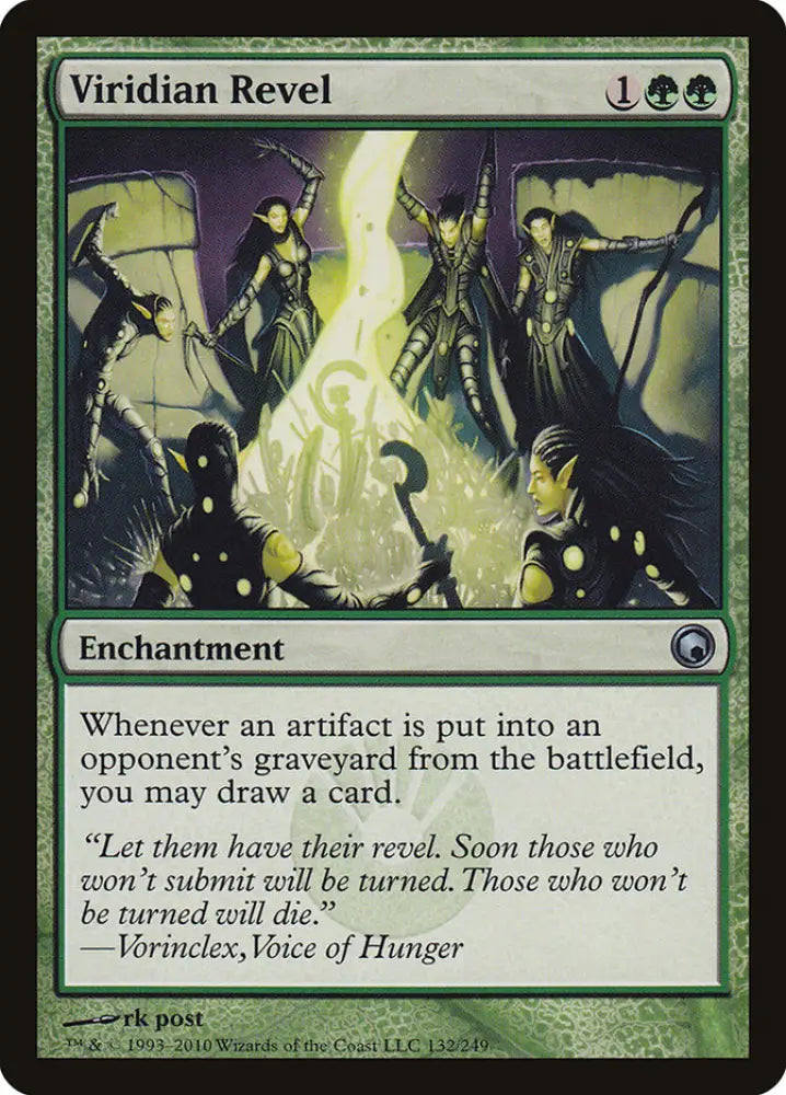 Viridian Revel [Scars of Mirrodin] - MTG Single