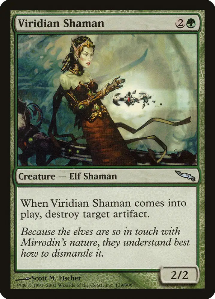 Viridian Shaman [Mirrodin] - MTG Single