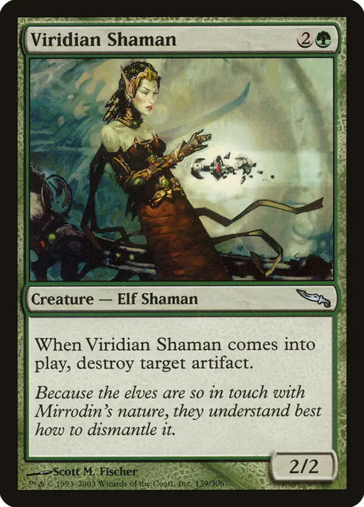 Viridian Shaman [Mirrodin] - MTG Single