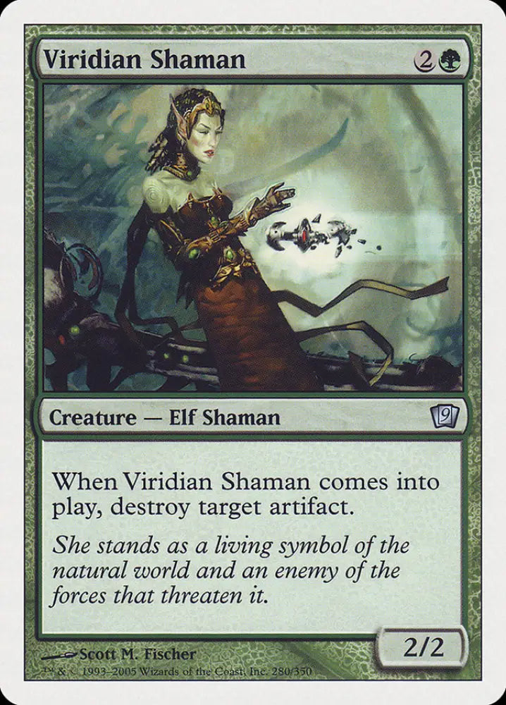 Viridian Shaman [Ninth Edition] - MTG Single