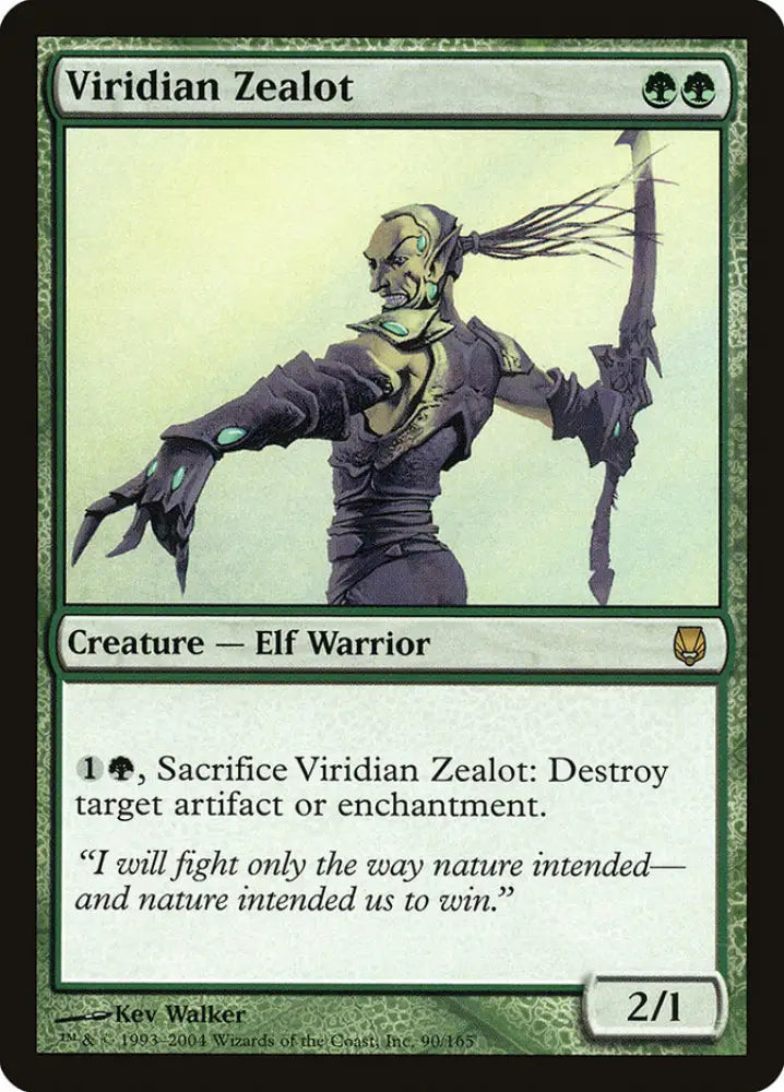 Viridian Zealot [Darksteel] - MTG Single