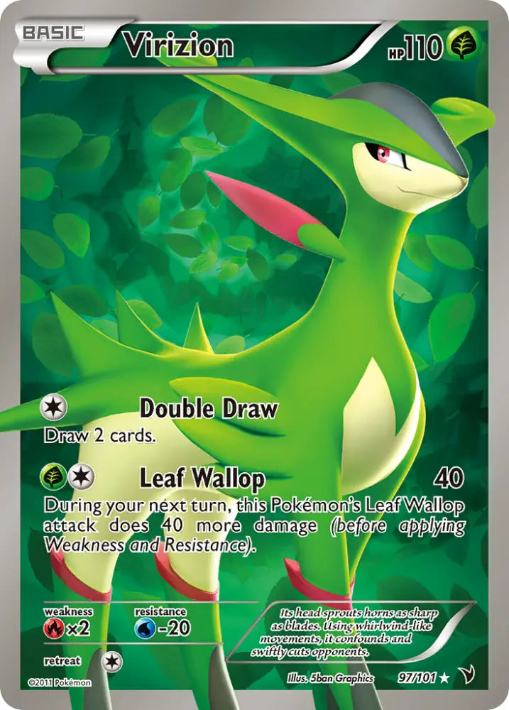 Virizion (97/101) [Black & White: Noble Victories] - Pokemon Single