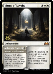 Virtue of Loyalty // Ardenvale Fealty (Promo Pack) [Wilds of Eldraine Promos] - MTG Single