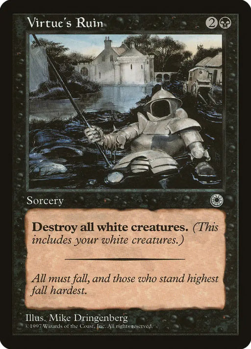 Virtue’s Ruin [Portal] - MTG Single